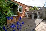 Terrasse - Haus Pusteblume Wohnung 1 - Top-Hundeurlaub