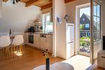 Wohnzimmer - Haus Pusteblume Wohnung 2 - Top-Hundeurlaub