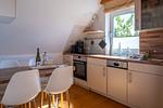Küche / Küchenzeile - Haus Pusteblume Wohnung 2 - Top-Hundeurlaub