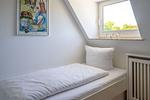 Schlafzimmer - Haus Pusteblume Wohnung 3 - Top-Hundeurlaub