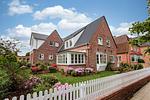 Fassade / Eingang - Ferienwohnung Sunja - Top-Hundeurlaub