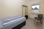 Schlafzimmer - Ferienwohnung Robbe - Top-Hundeurlaub