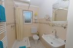 Badezimmer - Ferienwohnung Muschel - Top-Hundeurlaub