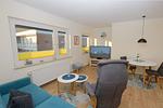Wohnzimmer - Ferienwohnung Muschel - Top-Hundeurlaub