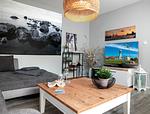 Wohnzimmer - Nah'n Kliff 91 - Top-Hundeurlaub