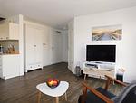 Wohnzimmer - Seewohnung-Haus Ahooper Holz - Top-Hundeurlaub
