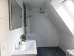 Badezimmer - Waldwohnung-Haus Ahooper Holz - Top-Hundeurlaub