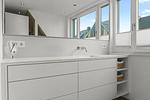 Badezimmer - Kleiner Meerblick - Top-Hundeurlaub