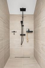 Badezimmer - Kurzzeitwohnung Muschelnest Heiligenhafen - Top-Hundeurlaub