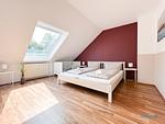 Schlafzimmer - Ferienhaus Bremer Str. 6 - Top-Hundeurlaub