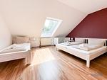 Schlafzimmer - Ferienhaus Bremer Str. 6 - Top-Hundeurlaub