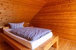 Schlafzimmer - Economy Blockhaus Fernando Magellan - Top-Hundeurlaub