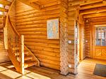 Wohnzimmer - Economy Blockhaus Fernando Magellan - Top-Hundeurlaub
