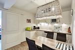 Küche / Küchenzeile - Borkumer Hof - Ferienwohnung 1 - Elke - Top-Hundeurlaub