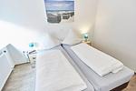 Schlafzimmer - Borkumer Hof - Ferienwohnung 1 - Elke - Top-Hundeurlaub