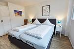 Schlafzimmer - Borkumer Hof - Ferienwohnung 1 - Elke - Top-Hundeurlaub
