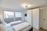 Schlafzimmer - Borkumer Hof - Ferienwohnung 1 - Elke - Top-Hundeurlaub