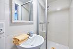 Badezimmer - Borkumer Hof - Ferienwohnung 7 - Haus Elisa - Top-Hundeurlaub