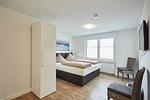 Schlafzimmer - Borkumer Hof - Ferienwohnung 7 - Haus Elisa - Top-Hundeurlaub