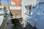 Terrasse - Borkumer Hof - Ferienwohnung 7 - Haus Elisa - Top-Hundeurlaub