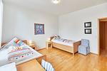 Schlafzimmer - Haus Walfänger - Ferienwohnung 1 - Top-Hundeurlaub