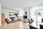 Wohnzimmer - Haus Walfänger - Ferienwohnung 2 - Top-Hundeurlaub
