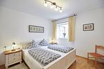 Schlafzimmer - Haus Walfänger - Ferienwohnung 2 - Top-Hundeurlaub