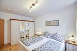 Schlafzimmer - Haus Walfänger - Ferienwohnung 2 - Top-Hundeurlaub