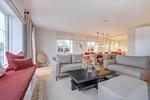 Wohnzimmer - Ferienhaus Leuchtturm und Meer - Top-Hundeurlaub