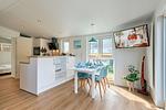 Wohnzimmer - Ferienhaus Küstenklang (139) - Top-Hundeurlaub