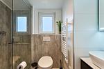 Badezimmer - Ferienhaus Küstenklang (139) - Top-Hundeurlaub