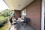 Balkon - Ferienwohnung "Deichblick" Lilli Marleen 5-17 - Top-Hundeurlaub