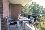 Balkon - Ferienwohnung "Deichblick" Lilli Marleen 5-17 - Top-Hundeurlaub