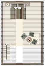 Grundriss - Ferienwohnung "Deichblick" Lilli Marleen 5-17 - Top-Hundeurlaub