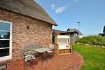 Terrasse - Doppelhaushälfte Achterdiek - Top-Hundeurlaub