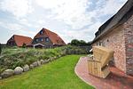 Terrasse - Doppelhaushälfte Achterdiek - Top-Hundeurlaub
