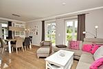 Wohnzimmer - Doppelhaushälfte Achterdiek - Top-Hundeurlaub