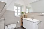 Badezimmer - Doppelhaushälfte Achterdiek - Top-Hundeurlaub