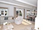 Wohnzimmer - Ferienhaus Das Waalhuus - Top-Hundeurlaub