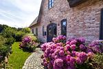 Fassade / Eingang - Ferienhaus Krabbenhuus - Top-Hundeurlaub