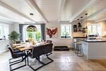 Küche / Küchenzeile - Ferienhaus Krabbenhuus - Top-Hundeurlaub