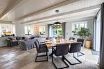 Wohnzimmer - Ferienhaus Krabbenhuus - Top-Hundeurlaub