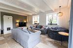 Wohnzimmer - Ferienhaus Krabbenhuus - Top-Hundeurlaub