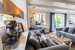 Wohnzimmer - Ferienhaus Krabbenhuus - Top-Hundeurlaub
