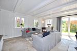 Wohnzimmer - Ferienhaus Krabbenhuus - Top-Hundeurlaub