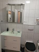 Badezimmer - FeWo Kibo am Waldesrand - Top-Hundeurlaub