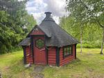 Grillhütte bei der Ferienwohnung Näckros in Filipstad – gemütlicher Außenbereich in Värmland - Näckros - Top-Hundeurlaub