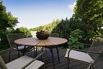 Terrasse - FeWo Boddenkoje: Terrasse - Top-Hundeurlaub