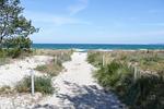 Strand - FeWo Seekoje: Balkon - Top-Hundeurlaub