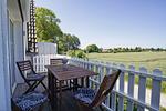 Balkon - FeWo Seekoje: Balkon - Top-Hundeurlaub